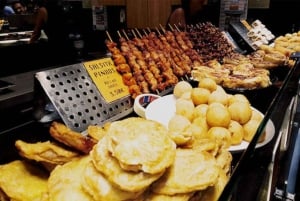 Barcelona: Street Food & Sightseeing Tour with Local Market