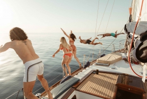 Barcelona: Sunset and Midday Sailing on a Classic Ketch Boat