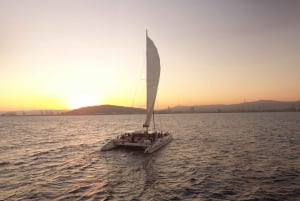 Barcelona: Sunset Catamaran Cruise with Live Music