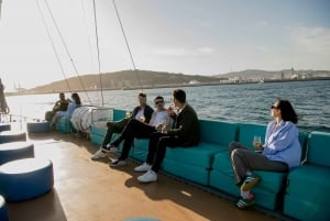 Live Music & Sunset Wooden Boat in Barcelona