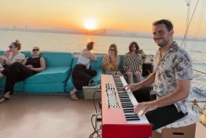 Live Music & Sunset Wooden Boat in Barcelona