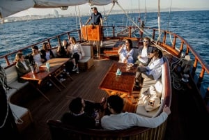 Live Music & Sunset Wooden Boat in Barcelona