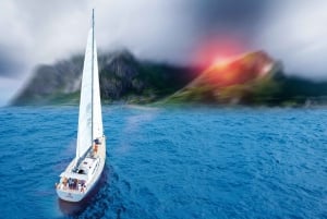 Barcelone : Croisière au coucher du soleil ou dans l'après-midi avec boissons