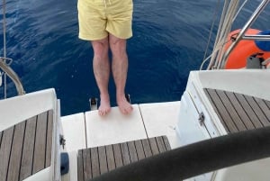 Barcelone : croisière en voilier au coucher du soleil