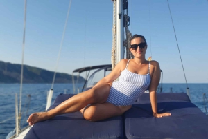 Barcelone : croisière au coucher du soleil avec cava et collation