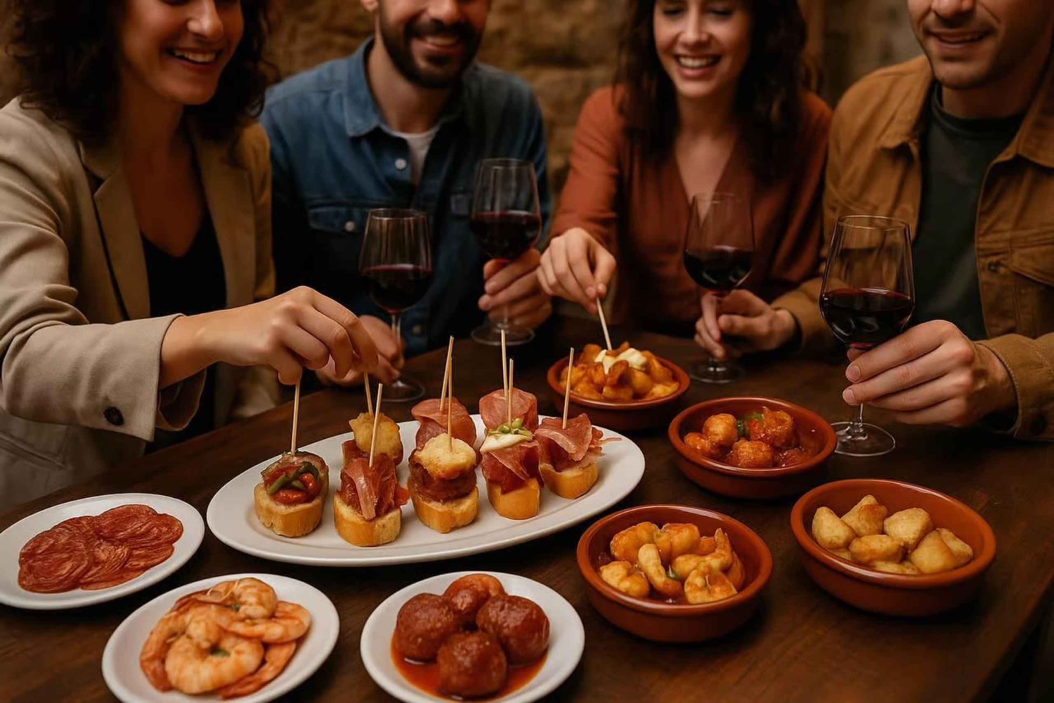 Барселона: тур «Закат с тапас» + вид на бункеры (Barc360°)