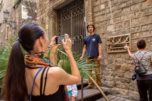 Passeio de bicicleta de 3 horas pelas tapas de Barcelona