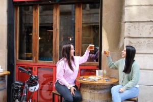 Barcellona: Tour di degustazione di tapas in bicicletta normale o E-Bike
