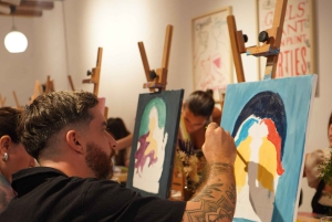 Barcellona: lettura dei tarocchi, pittura e vino!