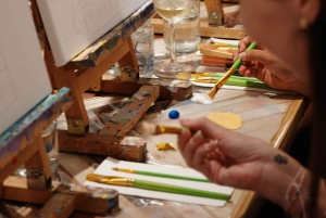 Barcellona: lettura dei tarocchi, pittura e vino!