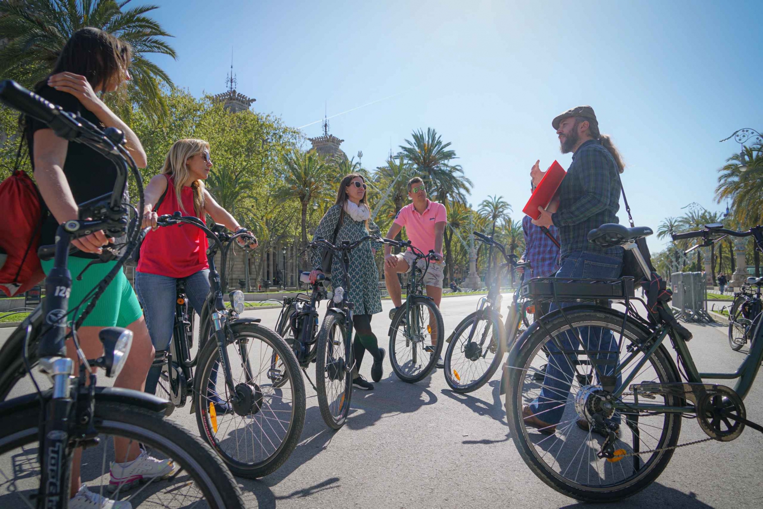 Barcelona: Gaudi Legacy UNESCO Sites Historical E-bike Tour