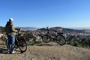 De Barcelona al Tibidabo: Gemas ocultas y vistas panorámicas Tour en eBike