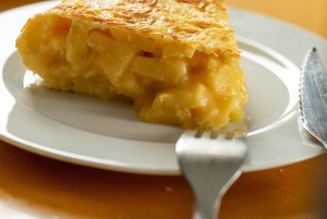 Barcelona: clase de cocina de tortilla de patata y vino