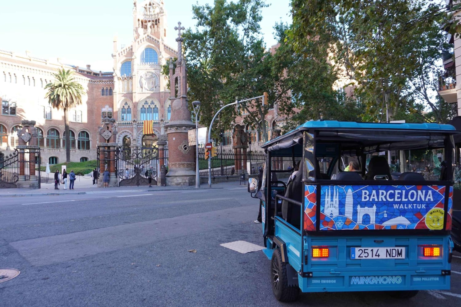 Barcelone : visite en tuk-tuk électrique
