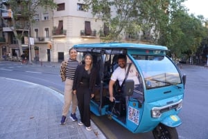 Barcelone : visite en tuk-tuk électrique