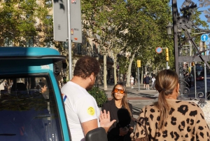 Barcelone : visite en tuk-tuk électrique