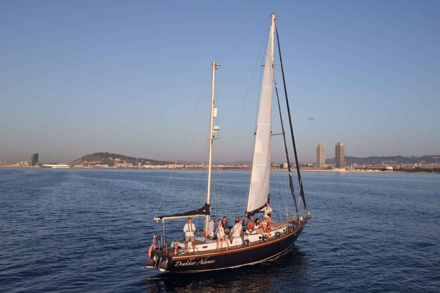Barcelona: Sunset and Midday Sailing on a Classic Ketch Boat