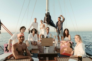 Barcelona: Sunset and Midday Sailing on a Classic Ketch Boat