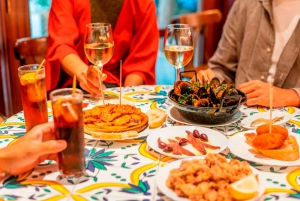 Barcelona: El Bornissa: Flamenco & kävelykierros tapaksilla El Bornissa.