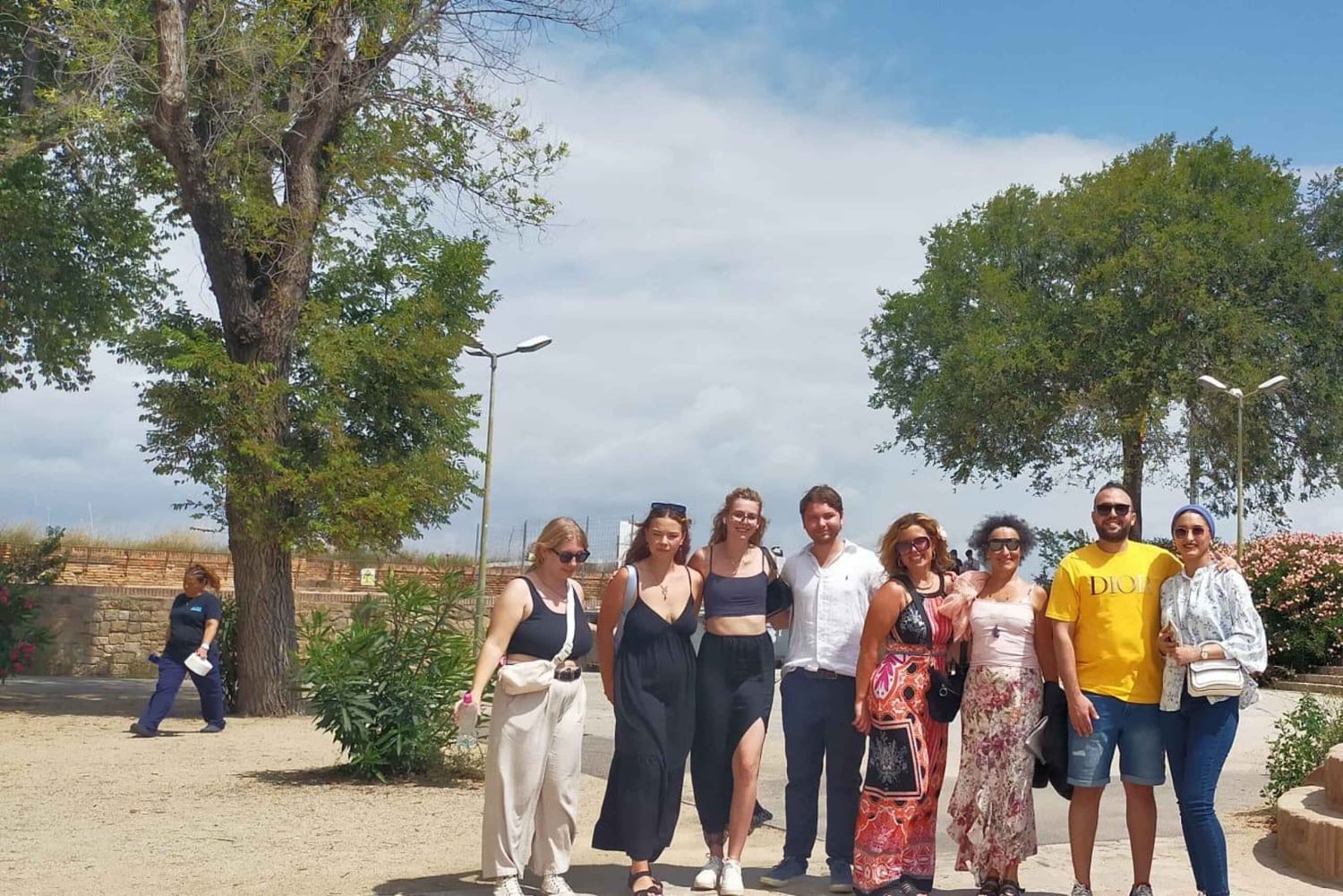 バルセロナ：モンジュイック城とケーブルカーのウォーキングツアー