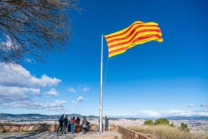 バルセロナ：モンジュイック城とケーブルカーのウォーキングツアー