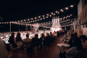 Visita noturna à Casa Batlló com música ao vivo no terraço