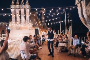 Visita noturna à Casa Batlló com música ao vivo no terraço