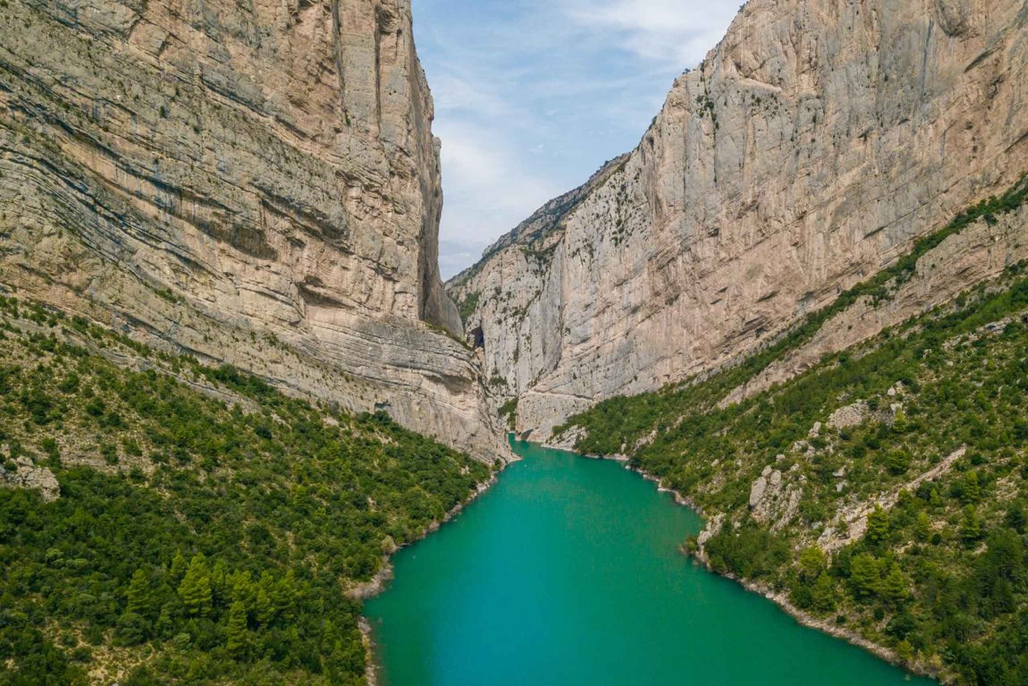 Catalogne : randonnée guidée dans les gorges de Mont-rebei avec transfert