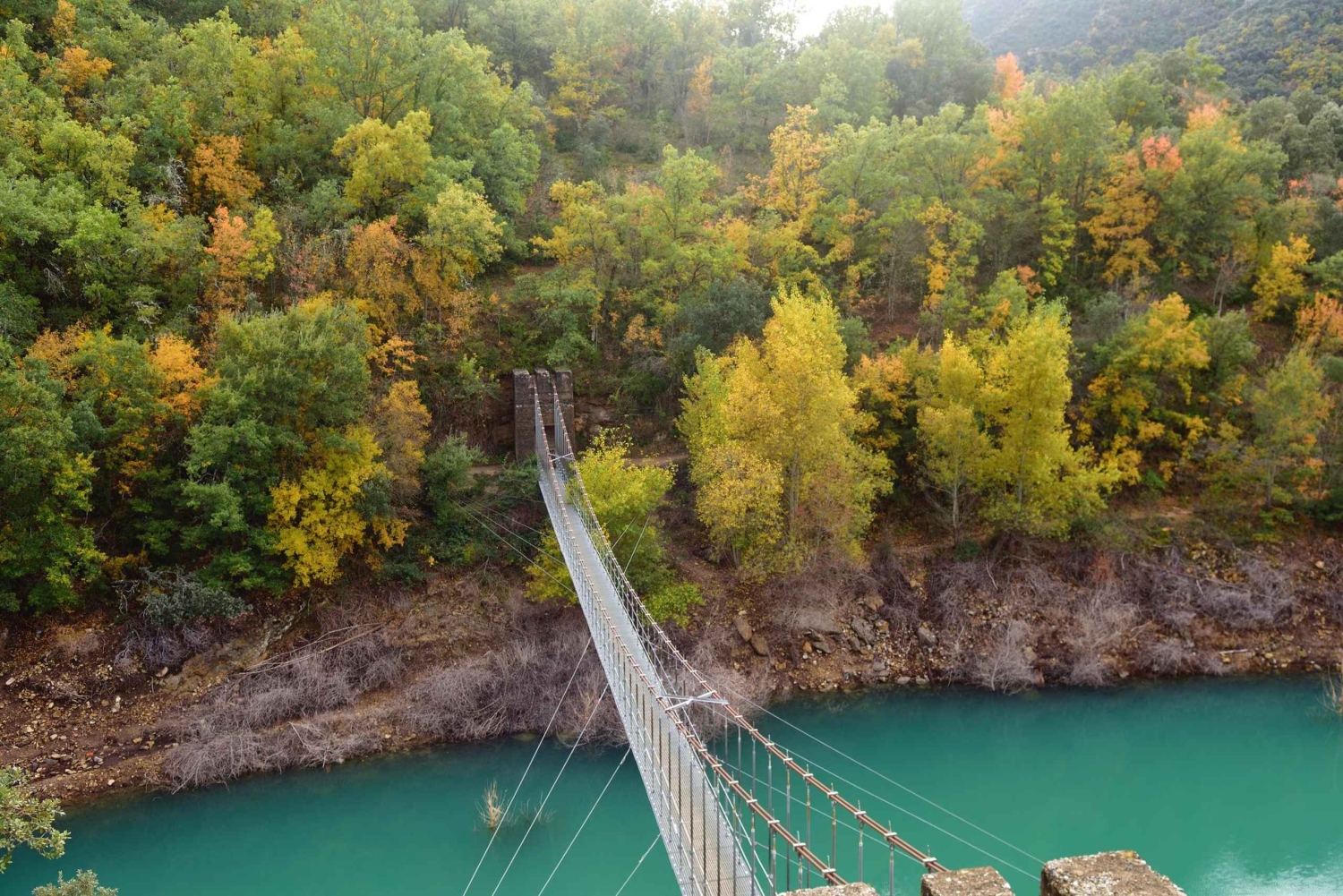 Catalogne : randonnée guidée dans les gorges de Mont-rebei avec transfert