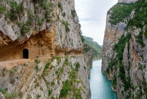 Catalogne : randonnée guidée dans les gorges de Mont-rebei avec transfert