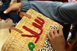 Gestalte und bastle eine Raffia-Tasche in Barcelona