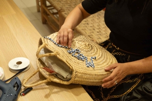Gestalte und bastle eine Raffia-Tasche in Barcelona