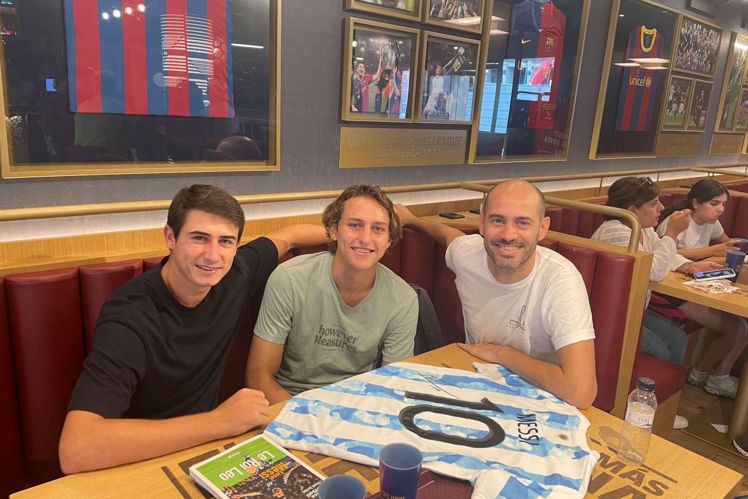 Discover Leo Messi's secrets at Barça Café in Camp Nou