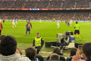 Barcelona: FC Barcelona Game with Fan Seats and Local Host