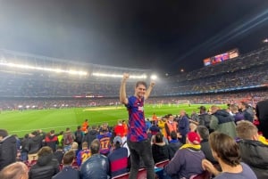 Barcelona: FC Barcelona Game with Fan Seats and Local Host