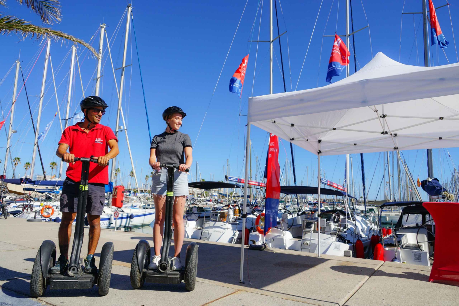 Desfrute de um tour guiado de Segway em Barcelona