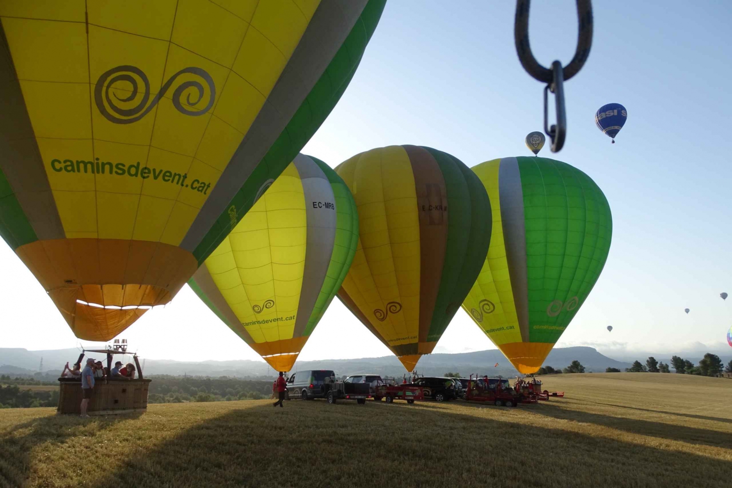 Europäisches Ballonfestival: Fahrt mit dem Heißluftballon
