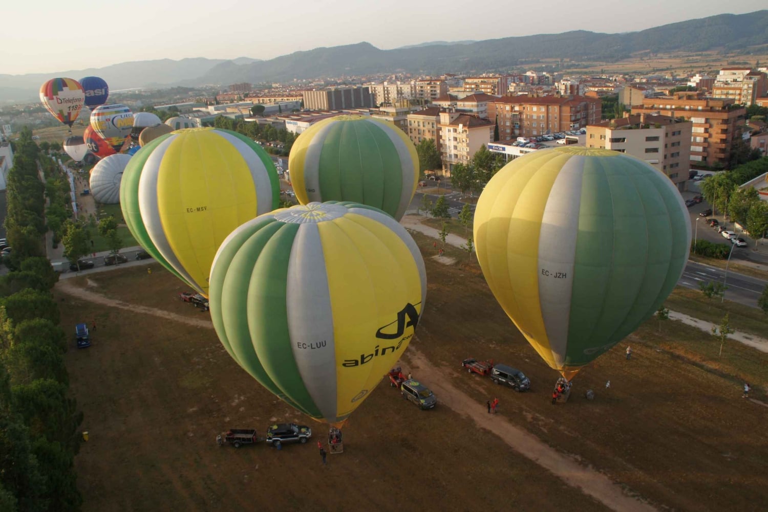 Festival Europeo de Globos Aerostáticos: Paseo en globo aerostático