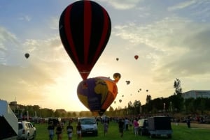 Festival Europeu de Balonismo: passeio de balão de ar quente