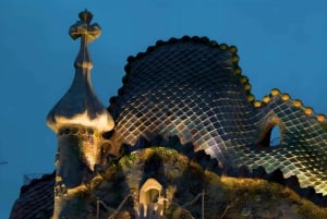 Barcelona - Stadens höjdpunkter Kvällsrundvandring med stadsvandringens höjdpunkter