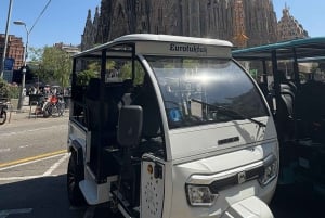 Explorez Barcelone confortablement avec nos TukTuk électriques.