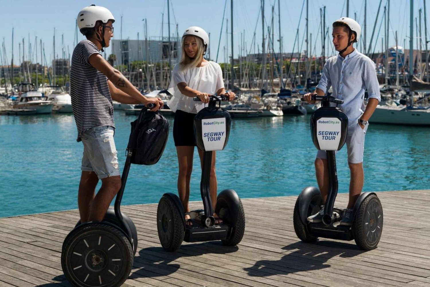 Verken Barcelona met een Segwaytour met gids
