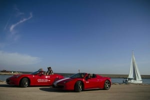 Barcelona: Ferrari Driving & Jet Ski or Sailing Experience