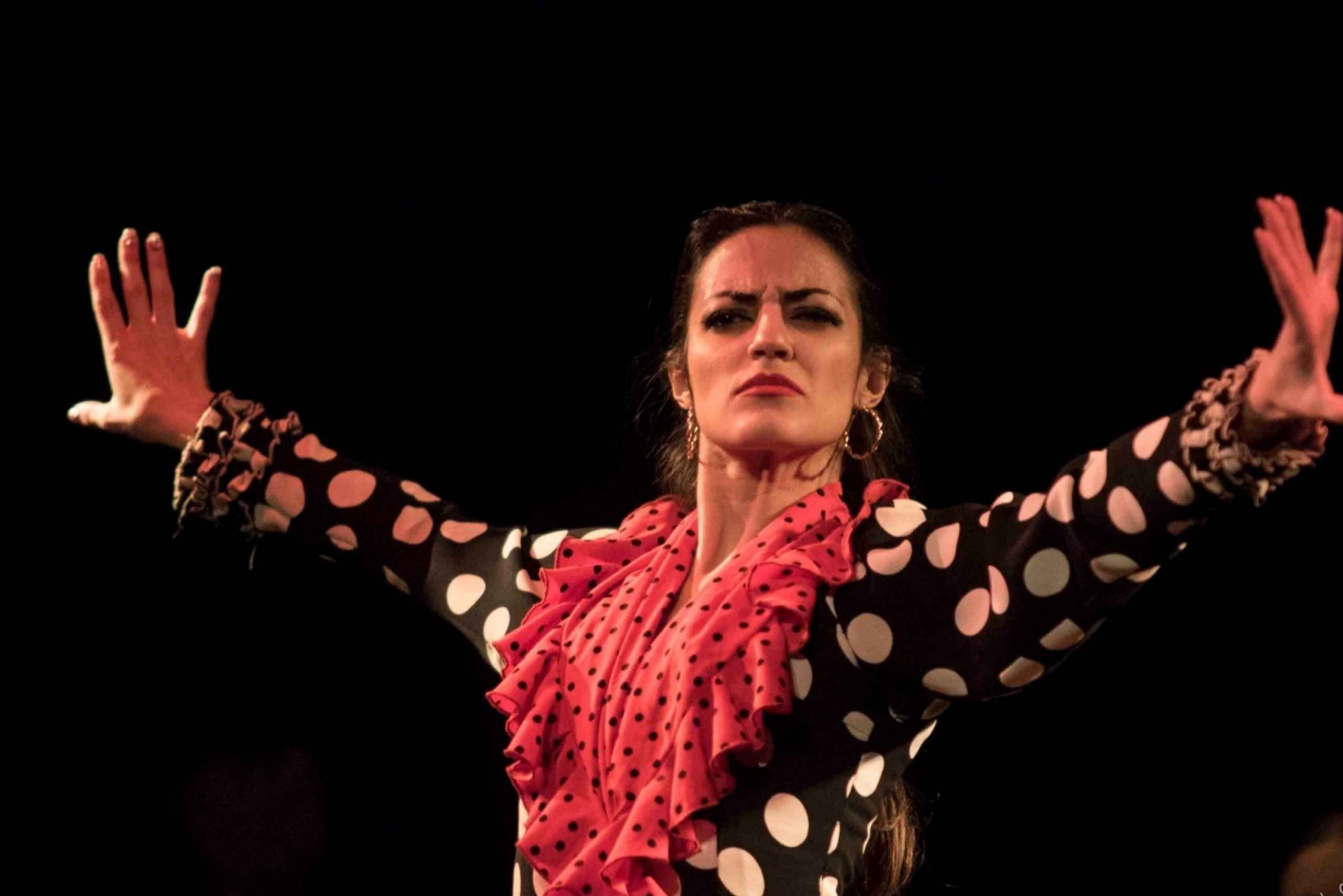 Barcelona: Entradas Teatro Flamenco Zone A Ticket with Drink