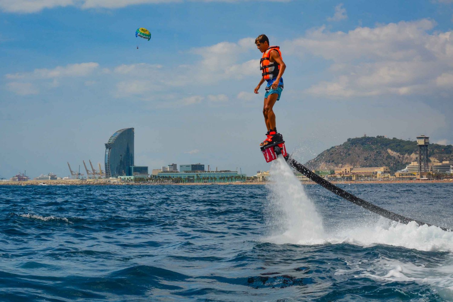 Barcelona: Flyboarding Adventure on the Mediterranean Sea