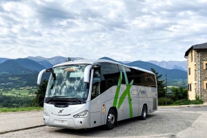 Från Barcelona: 1-vägs busstransfer till/från Andorra la Vella