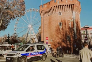 Barcelonasta: Girona: Päiväretki Ranskaan aamiaisella Gironassa
