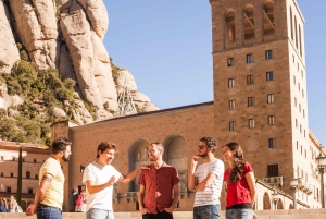 From Barcelona: Full-Day Montserrat & Wine Small Group Tour