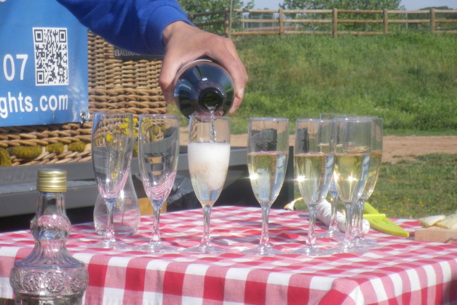 Depuis Barcelone : billet d'une demi-journée pour un vol en montgolfière