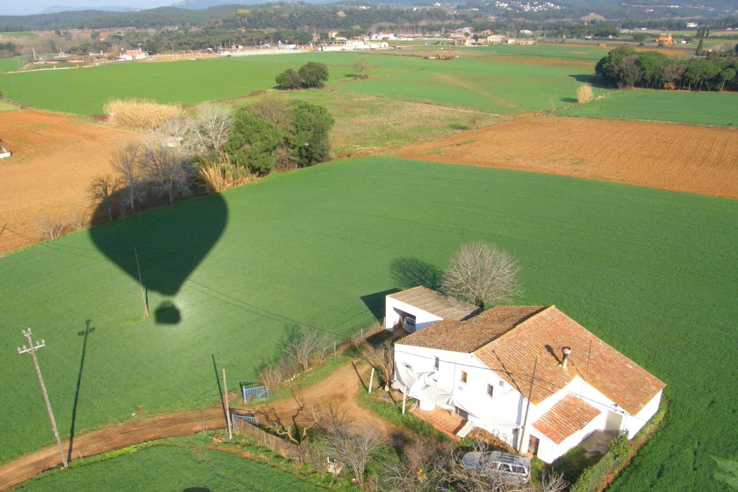 Depuis Barcelone : billet d'une demi-journée pour un vol en montgolfière